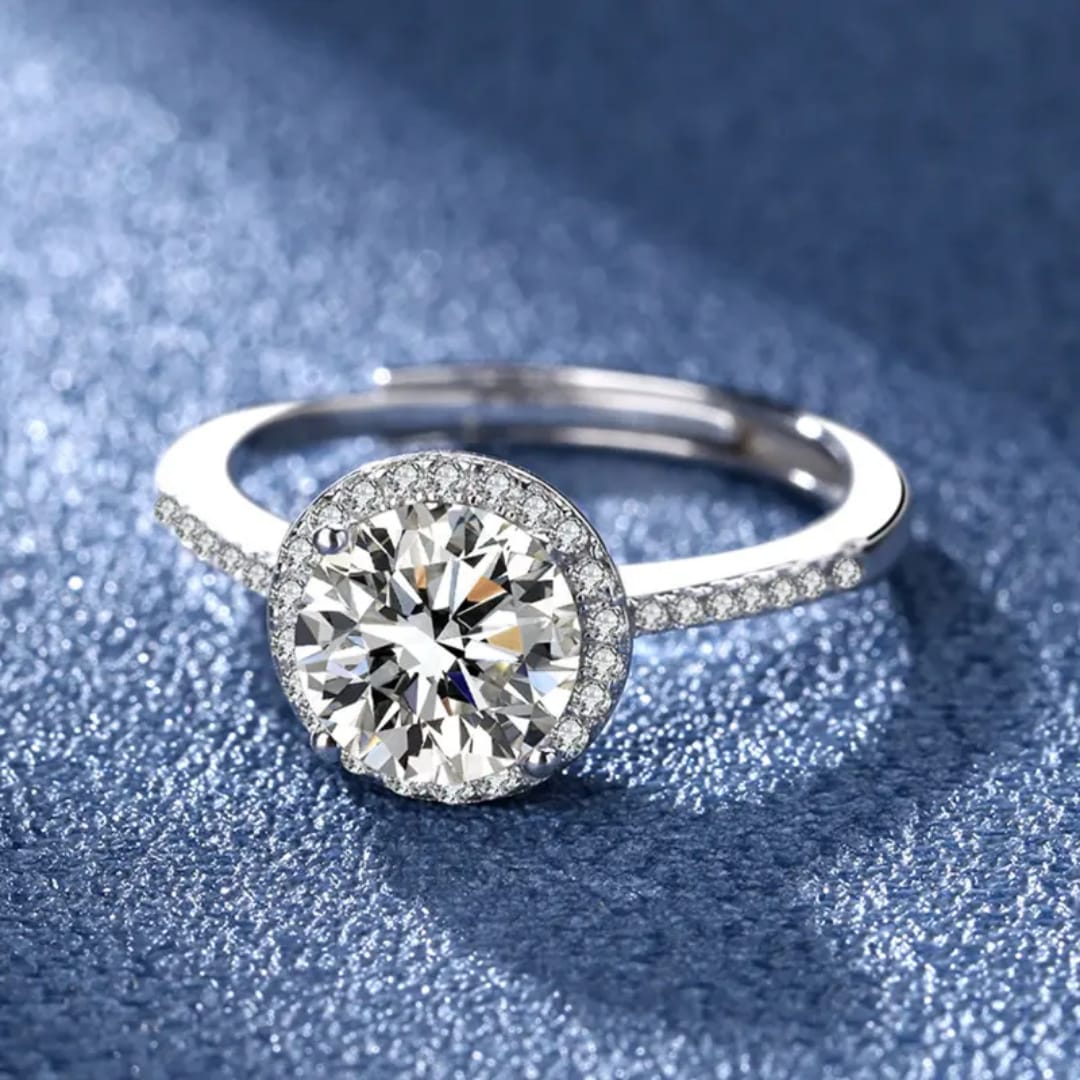 Yu Fashions American Crystal High Fashion Korean Ring