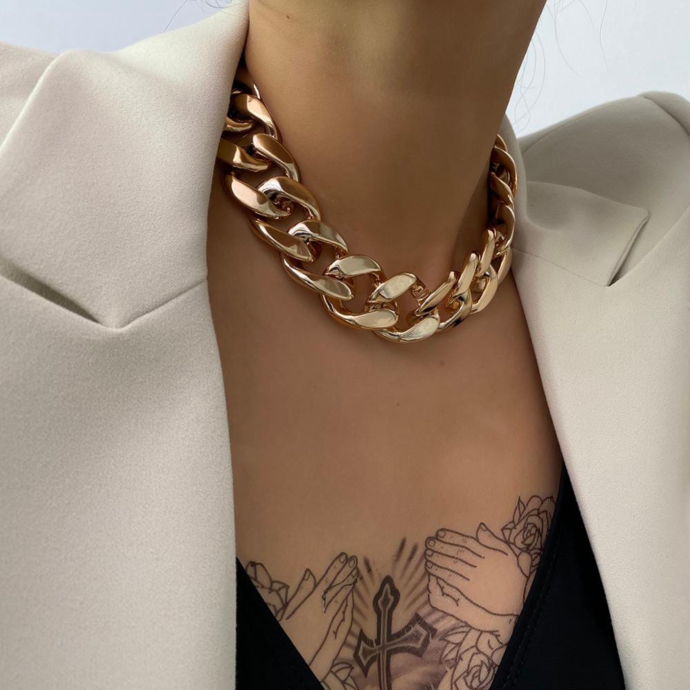 Yu Fashions Link Trending High Fashion Necklace Chain