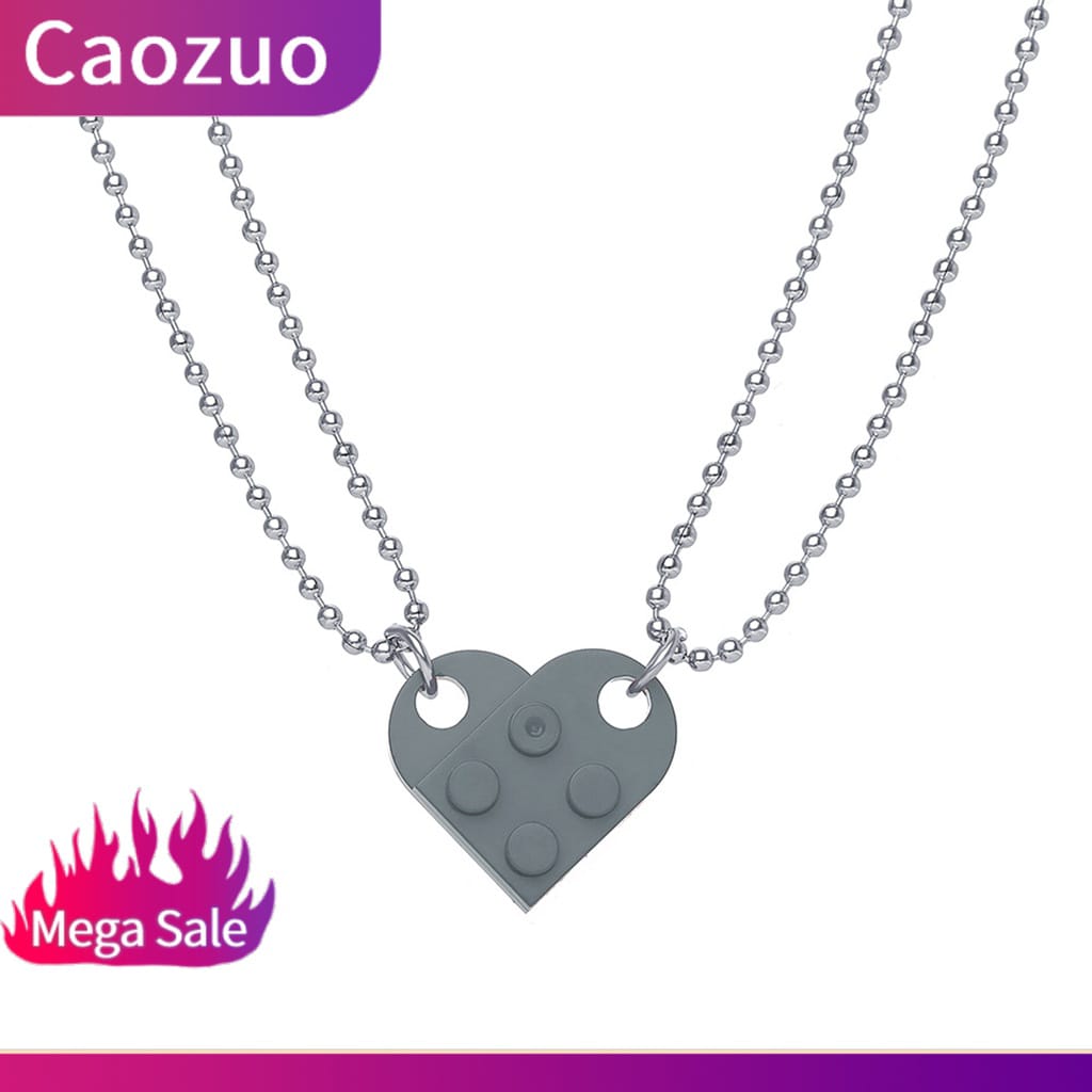 Yu Fashions Box Openable Couple Sister Best Friend Pendent Necklace Chain