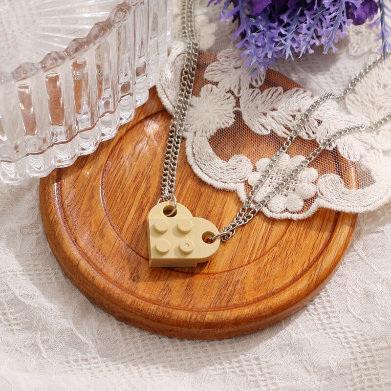 Yu Fashions Box Openable Couple Sister Best Friend Pendent Necklace Chain
