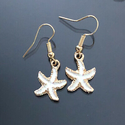 Yu Fashions Starfish Cute Korean Earrings Pair