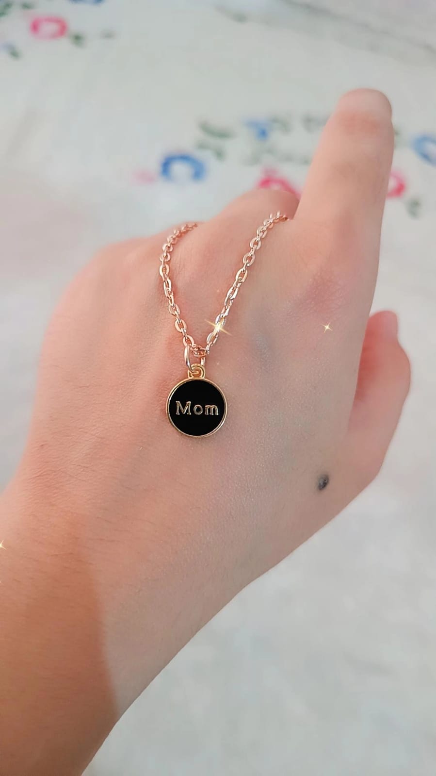 Yu Fashions Mom Pendent High Fashion Korean Necklace