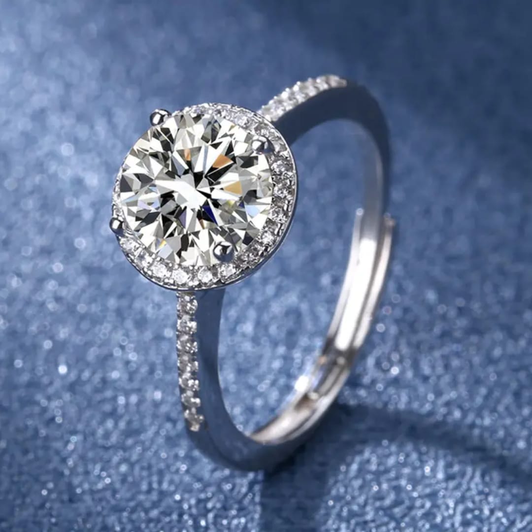 Yu Fashions American Crystal High Fashion Korean Ring