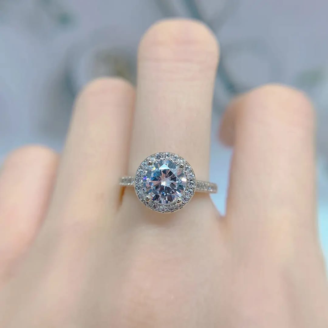Yu Fashions American Crystal High Fashion Korean Ring