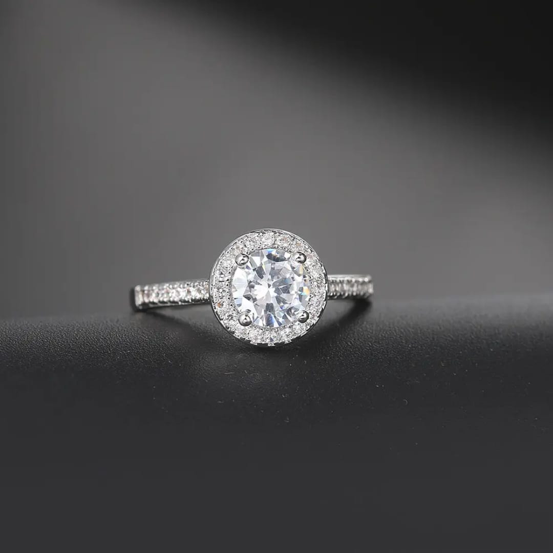Yu Fashions American Crystal High Fashion Korean Ring