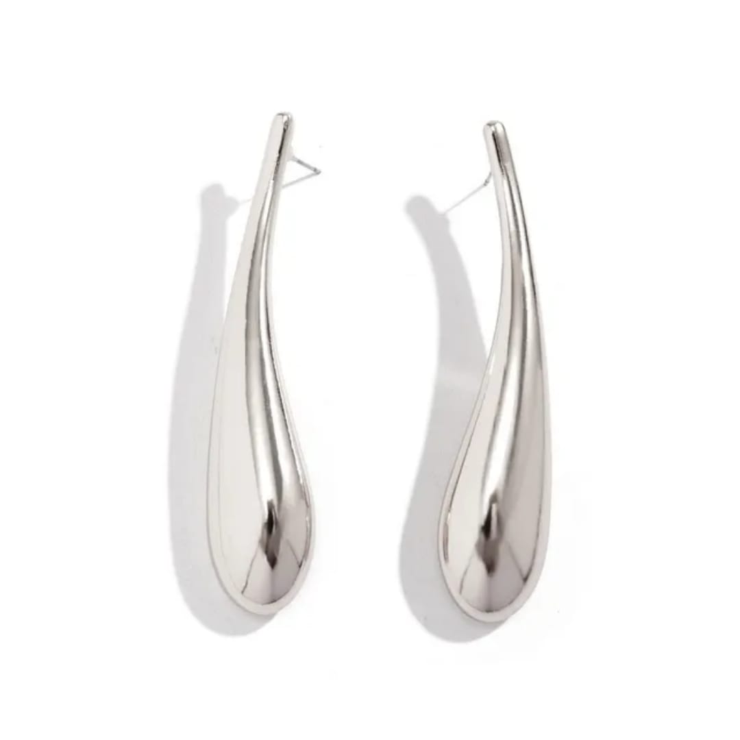 YU Fashions  Big Water Drop Geometric Tangle Exaggerated Statement Korean Earrings Pair