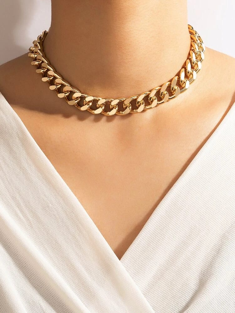 YU Fashions Link Chain High Fashion Necklace Chain