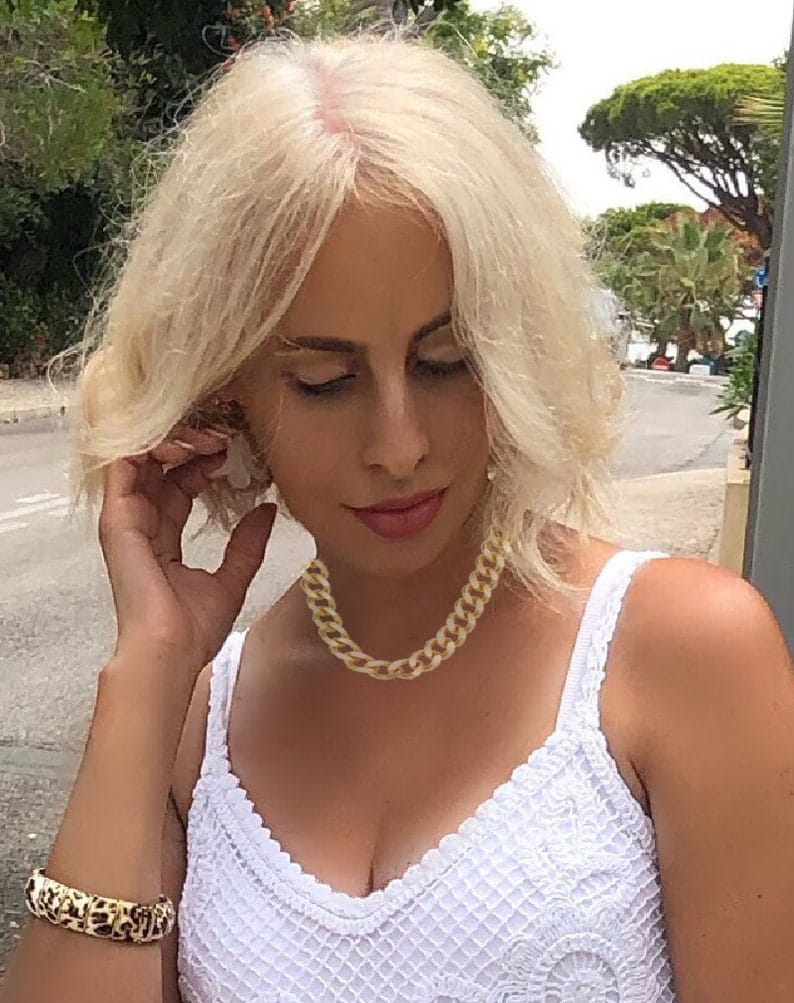 YU Fashions Link Chain High Fashion Necklace Chain