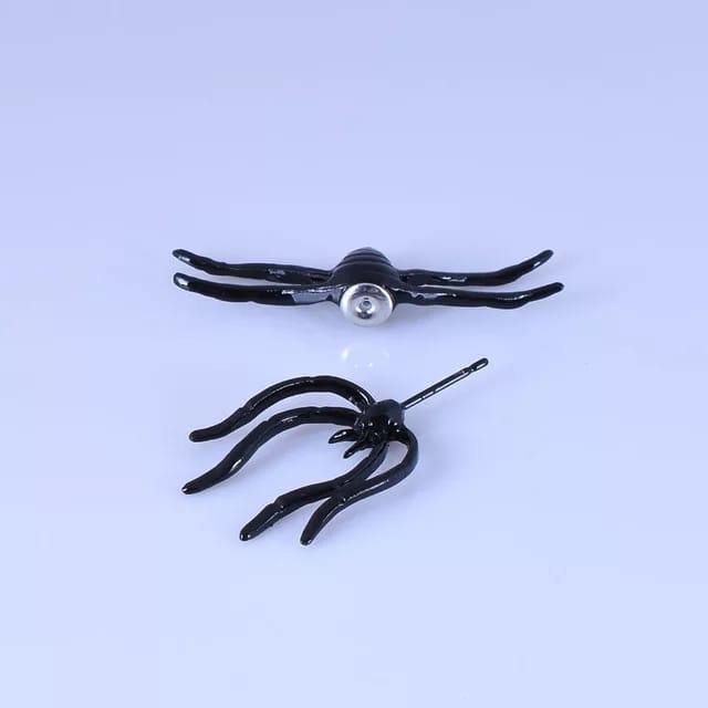 Yu Fashions Spider Hallowen Punk BTS style Single Pc Korean Earring