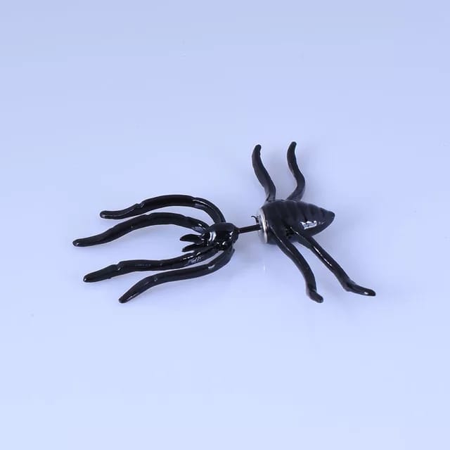 Yu Fashions Spider Hallowen Punk BTS style Single Pc Korean Earring