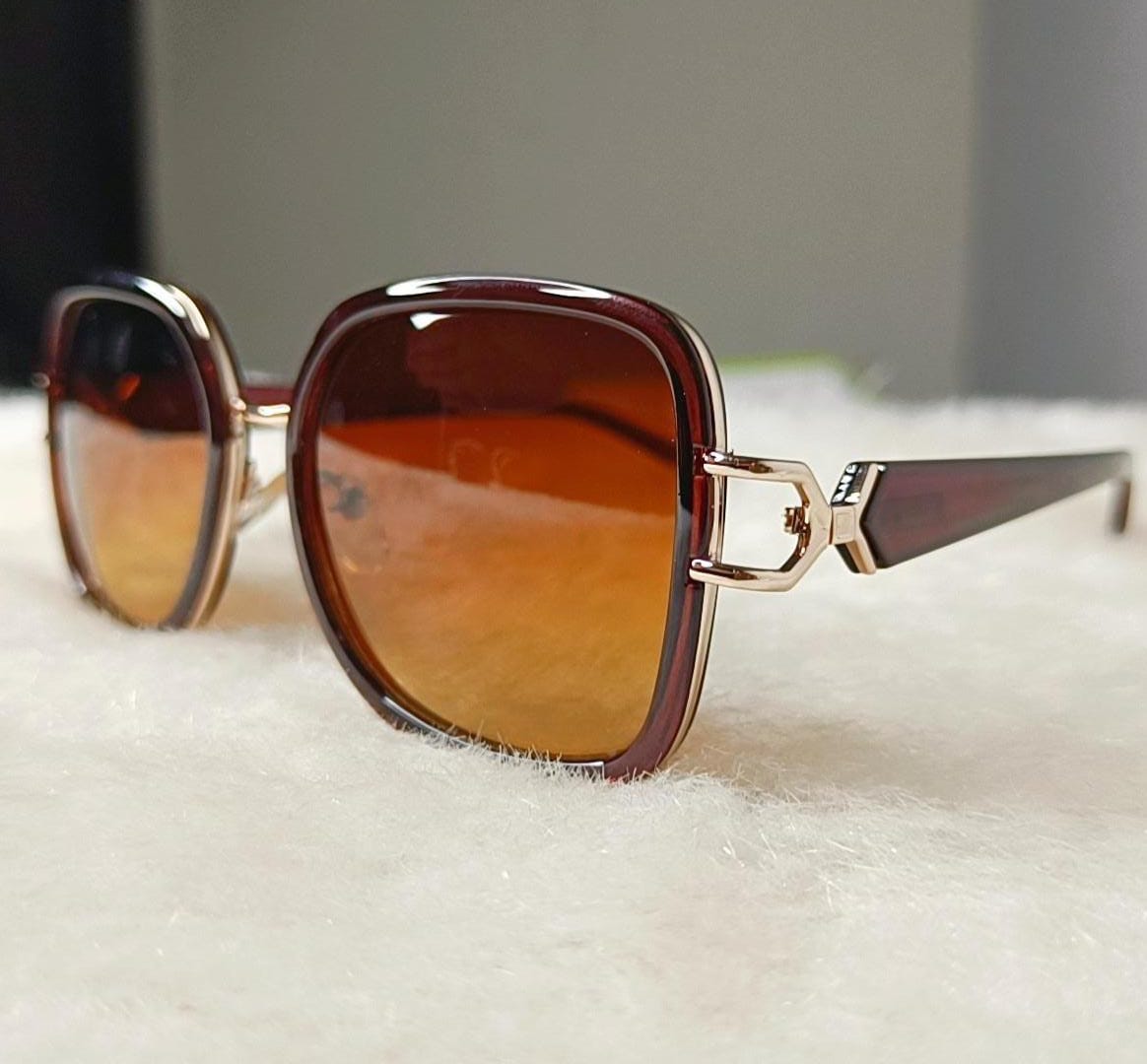 Yu Fashions Square Shaped High Fashion UV Protected Korean Sunglasses