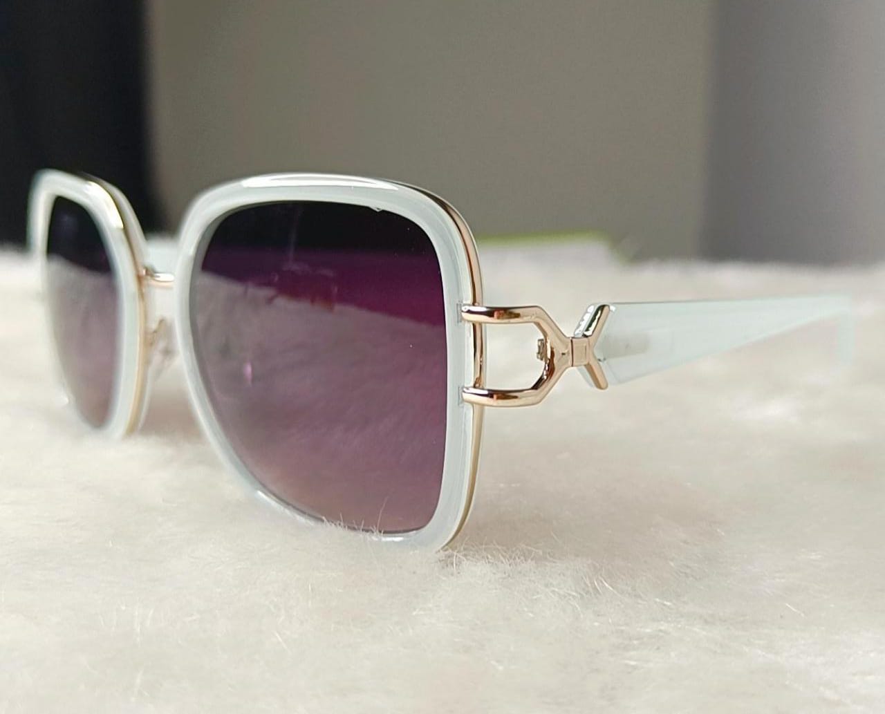 Yu Fashions Square Shaped High Fashion UV Protected Korean Sunglasses