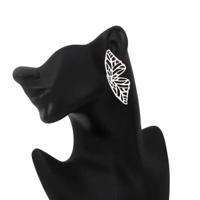 Yu Fashions Web Wing Butterfly Golden Korean earrings Pair