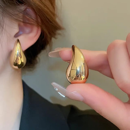 YU Fashions  Popular Hollow Water drop Fashion Korean Earrings for Women