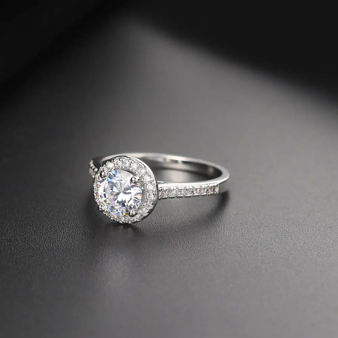 Yu Fashions American Crystal High Fashion Korean Ring