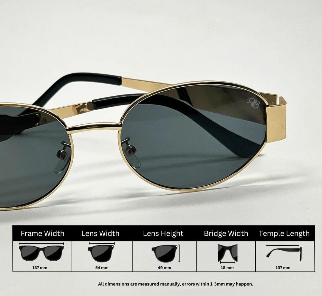 YU Fashions Trending Oval Shaped Celebrities Inspire High Fashion Korean Sunglasses
