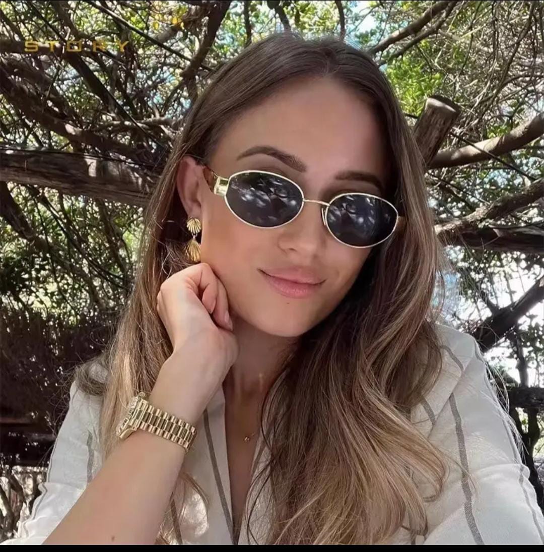 YU Fashions Trending Oval Shaped Celebrities Inspire High Fashion Korean Sunglasses