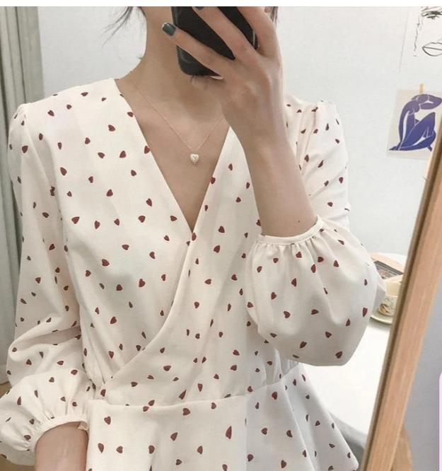 YU Fashions Minimal Pearl white Korean Necklace